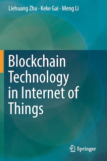 Couverture_Blockchain Technology In Internet Of Things
