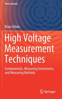 Couverture_High Voltage Measurement Techniques