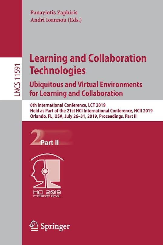 Couverture_Learning and Collaboration Technologies. Ubiquitous and Virtual Environments for Learning and Collaboration