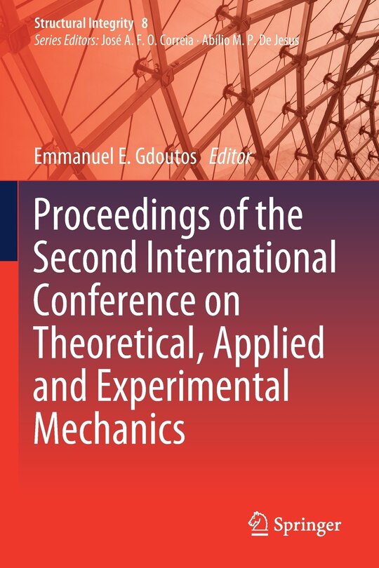 Couverture_Proceedings Of The Second International Conference On Theoretical, Applied And Experimental Mechanics