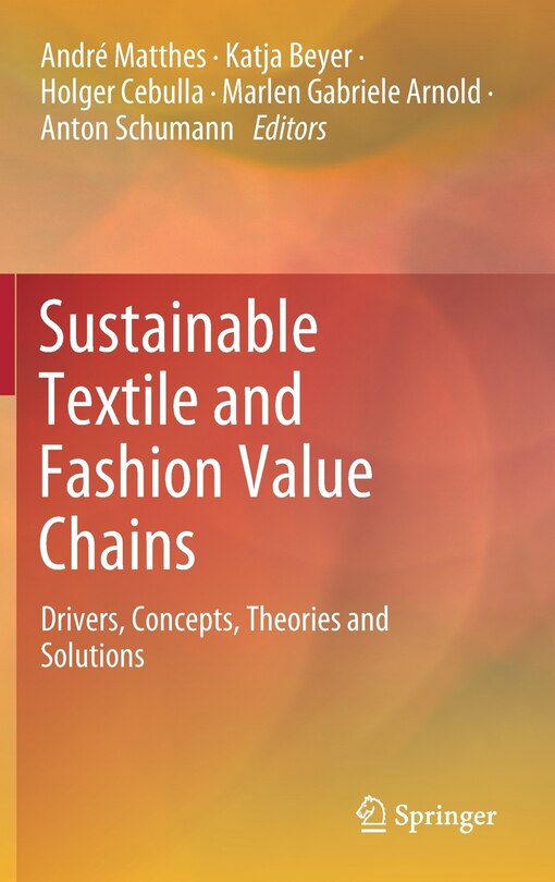 Front cover_Sustainable Textile And Fashion Value Chains
