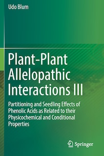 Front cover_Plant-Plant Allelopathic Interactions III