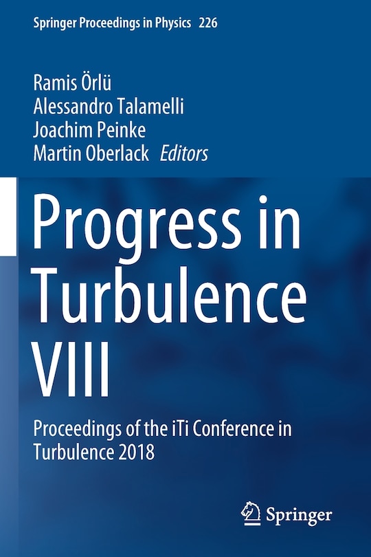 Front cover_Progress In Turbulence Viii