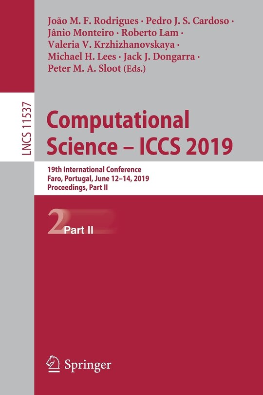 Couverture_Computational Science - Iccs 2019