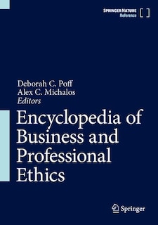 Front cover_Encyclopedia Of Business And Professional Ethics