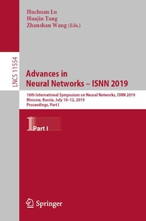 Front cover_Advances in Neural Networks - ISNN 2019