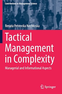 Front cover_Tactical Management In Complexity