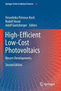 Couverture_High-efficient Low-cost Photovoltaics