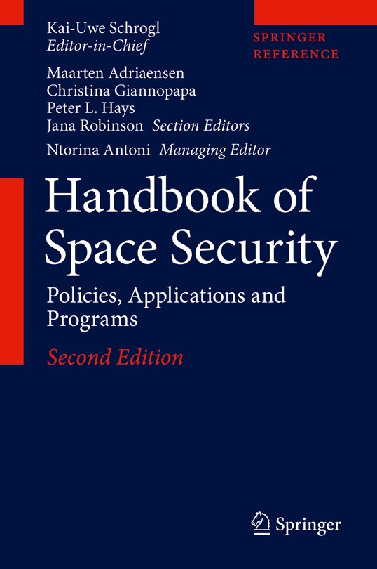 Front cover_Handbook Of Space Security