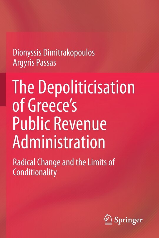 Couverture_The Depoliticisation Of Greece's Public Revenue Administration