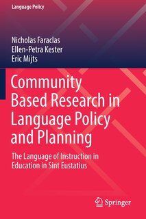 Front cover_Community Based Research In Language Policy And Planning