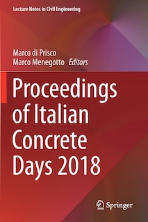 Front cover_Proceedings Of Italian Concrete Days 2018