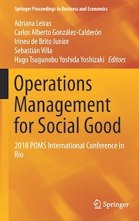Couverture_Operations Management For Social Good