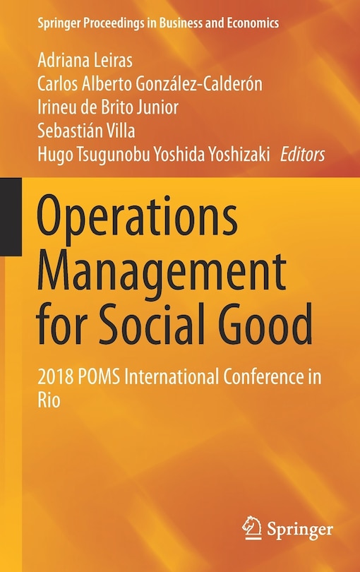 Couverture_Operations Management For Social Good