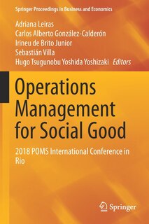 Front cover_Operations Management For Social Good