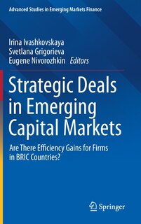 Front cover_Strategic Deals In Emerging Capital Markets