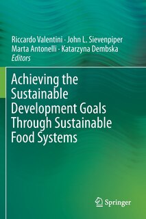 Couverture_Achieving The Sustainable Development Goals Through Sustainable Food Systems
