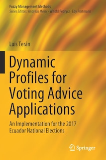 Couverture_Dynamic Profiles For Voting Advice Applications