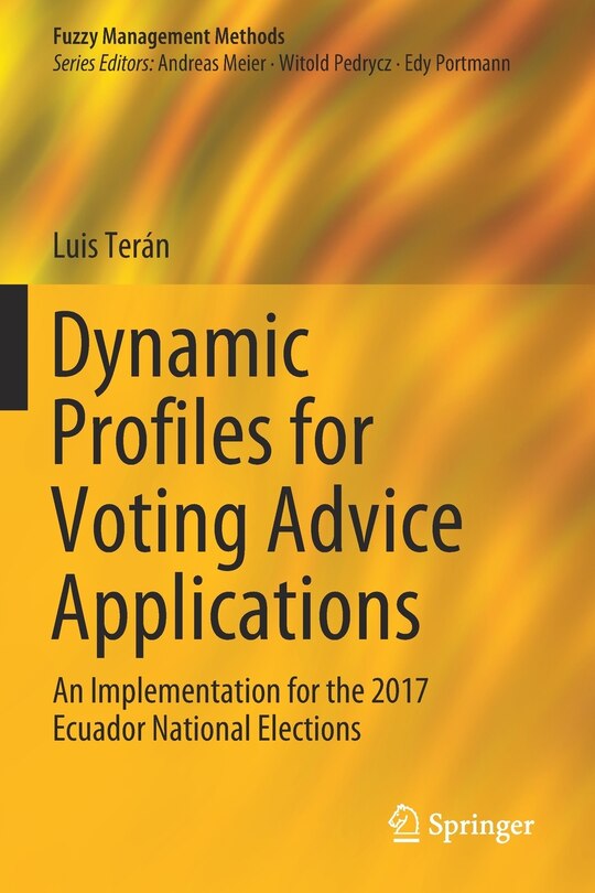 Couverture_Dynamic Profiles For Voting Advice Applications