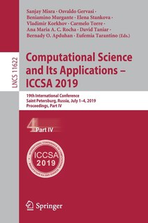 Front cover_Computational Science And Its Applications - Iccsa 2019