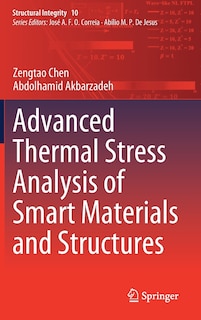 Couverture_Advanced Thermal Stress Analysis Of Smart Materials And Structures