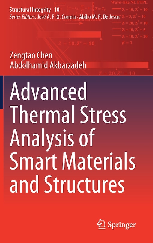 Couverture_Advanced Thermal Stress Analysis Of Smart Materials And Structures