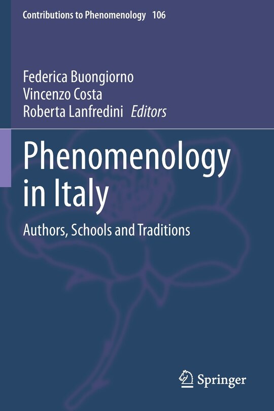 Front cover_Phenomenology In Italy