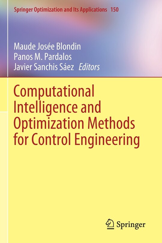 Couverture_Computational Intelligence And Optimization Methods For Control Engineering