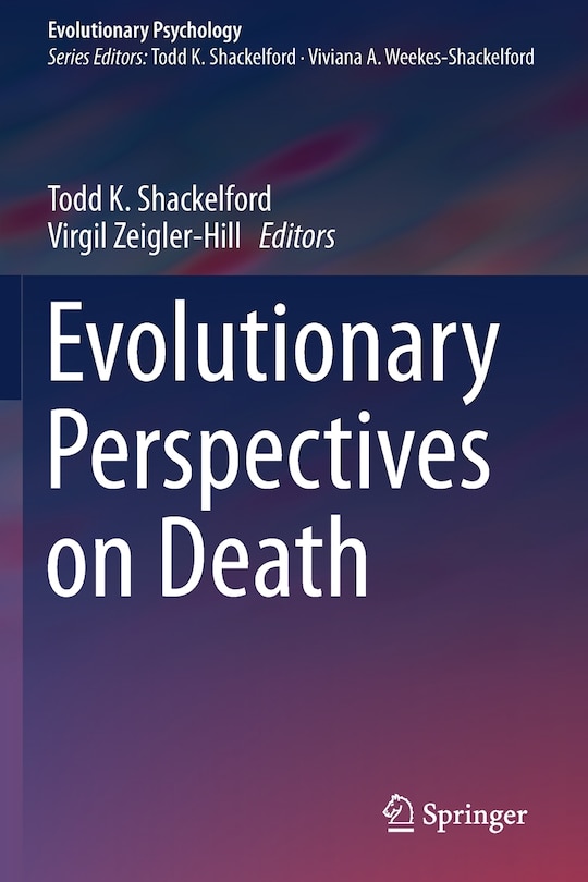 Couverture_Evolutionary Perspectives On Death