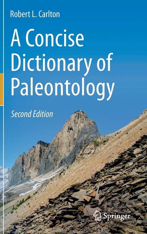 Couverture_A Concise Dictionary of Paleontology