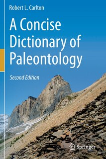 Couverture_A Concise Dictionary Of Paleontology