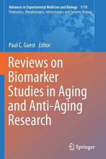 Couverture_Reviews On Biomarker Studies In Aging And Anti-aging Research