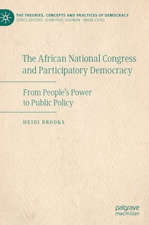 Front cover_The African National Congress and Participatory Democracy