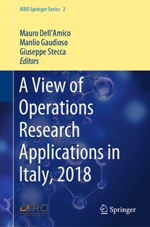 Couverture_A View Of Operations Research Applications In Italy, 2018