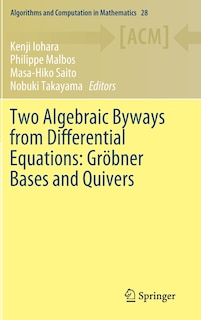 Couverture_Two Algebraic Byways From Differential Equations