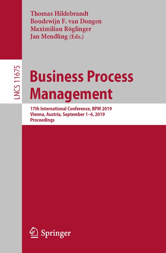 Front cover_Business Process Management