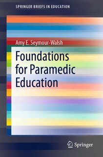 Couverture_Foundations For Paramedic Education