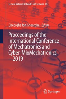 Couverture_Proceedings Of The International Conference Of Mechatronics And Cyber-mixmechatronics - 2019