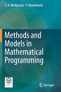 Front cover_Methods And Models In Mathematical Programming