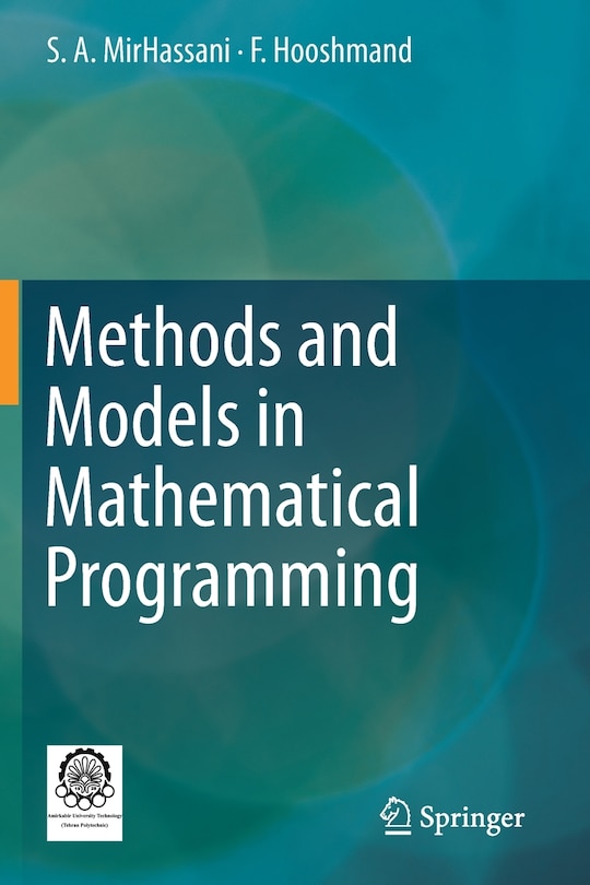 Front cover_Methods And Models In Mathematical Programming