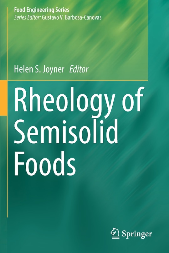 Front cover_Rheology Of Semisolid Foods