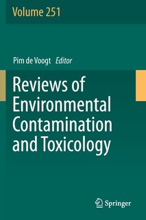 Front cover_Reviews Of Environmental Contamination And Toxicology Volume 251