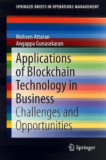 Couverture_Applications Of Blockchain Technology In Business