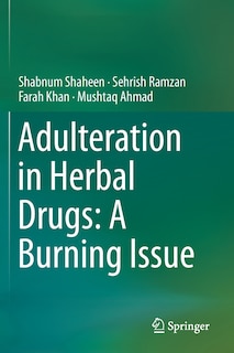 Front cover_Adulteration In Herbal Drugs