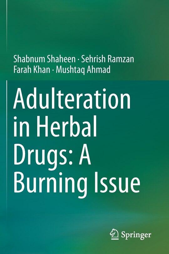 Front cover_Adulteration In Herbal Drugs