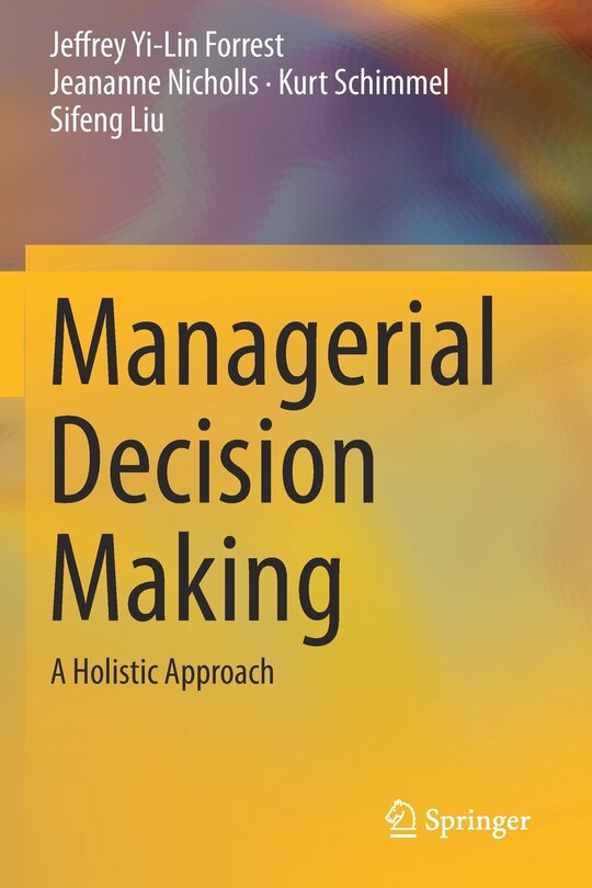 Couverture_Managerial Decision Making