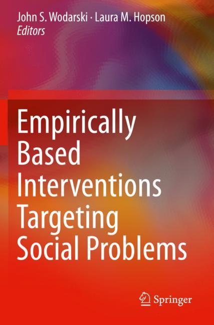 Couverture_Empirically Based Interventions Targeting Social Problems