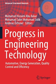 Front cover_Progress In Engineering Technology