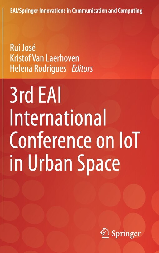 Front cover_3rd Eai International Conference On Iot In Urban Space