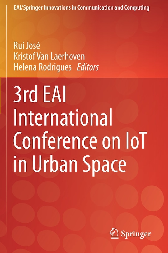 Couverture_3rd Eai International Conference On Iot In Urban Space